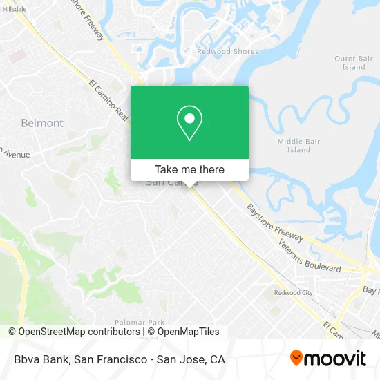 Bbva Bank map