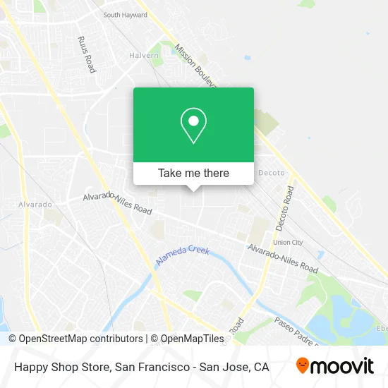 Happy Shop Store map