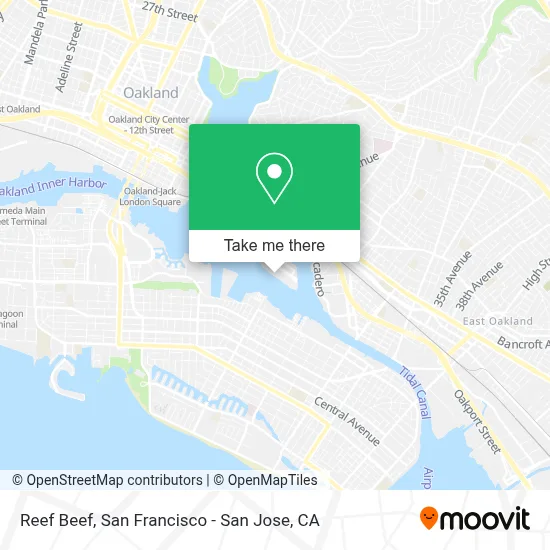 Reef Beef map