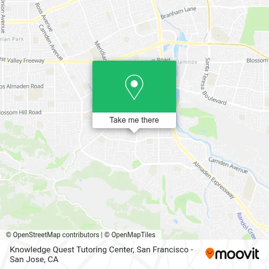 Knowledge Quest Tutoring Center map