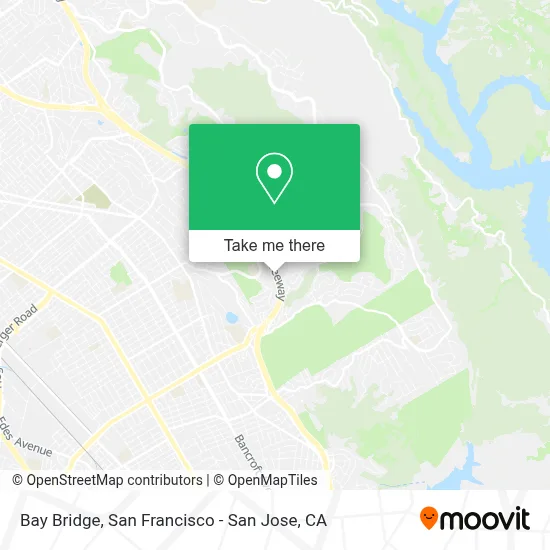 Bay Bridge map