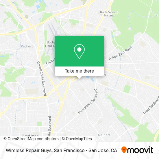 Wireless Repair Guys map