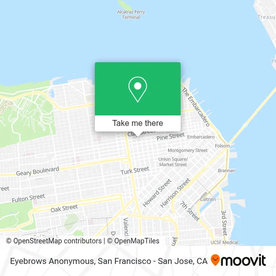 Eyebrows Anonymous map