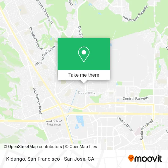Kidango map