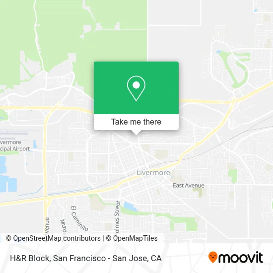 H&R Block map
