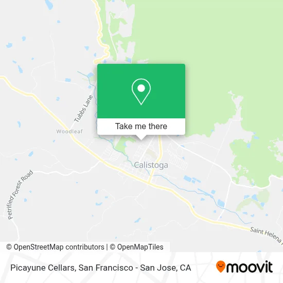Picayune Cellars map