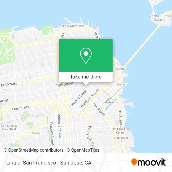 Linqia map