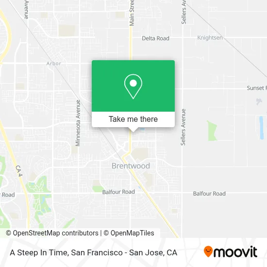 A Steep In Time map