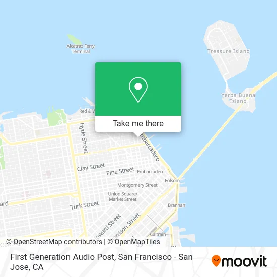 First Generation Audio Post map