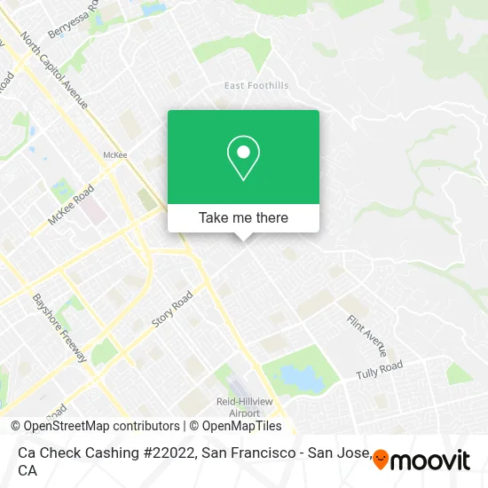 Ca Check Cashing #22022 map