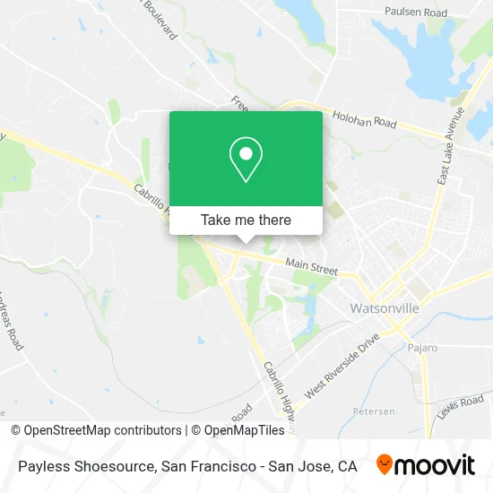 Payless Shoesource map