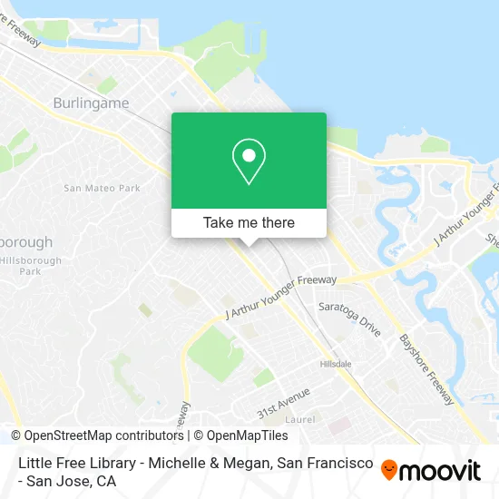 Little Free Library - Michelle & Megan map