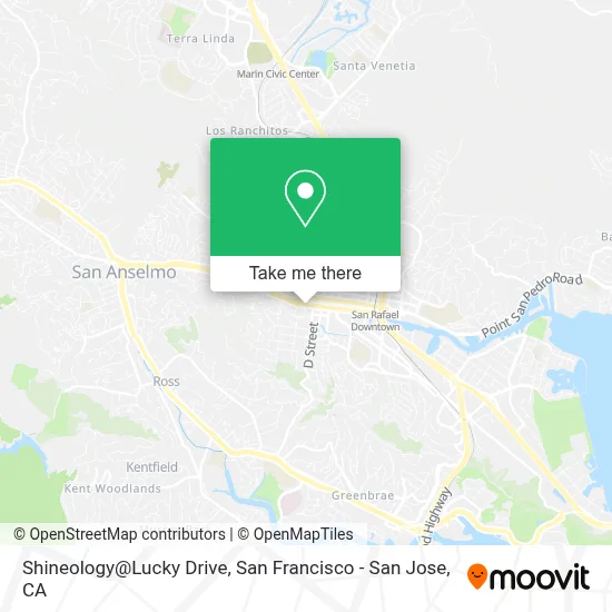 Shineology@Lucky Drive map