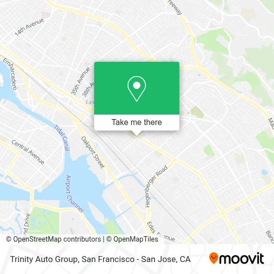 Trinity Auto Group map