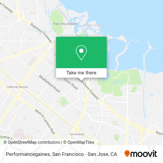 Performancegaines map