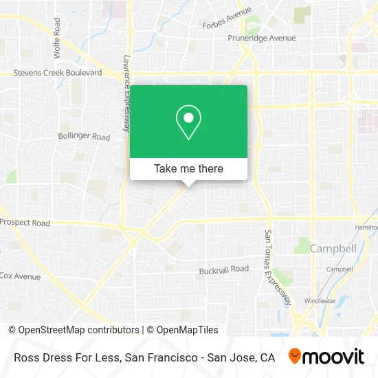 Ross Dress For Less map