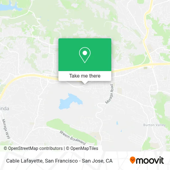 Cable Lafayette map