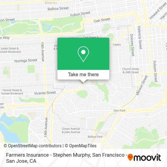 Farmers Insurance - Stephen Murphy map