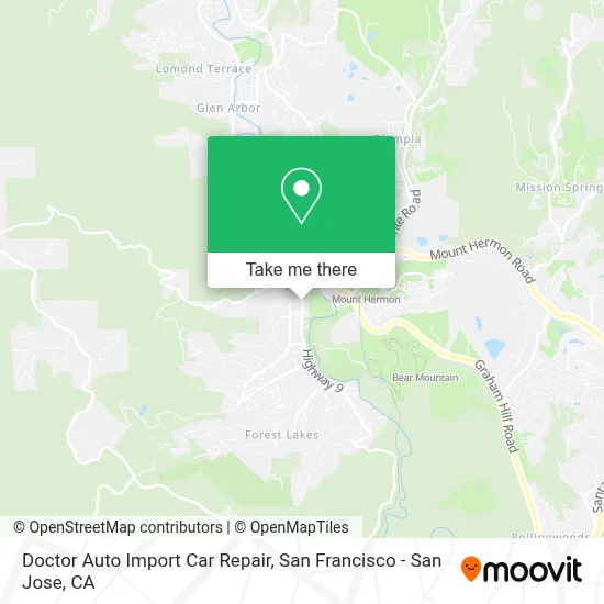 Doctor Auto Import Car Repair map