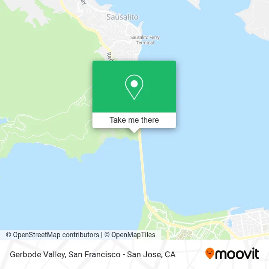Gerbode Valley map