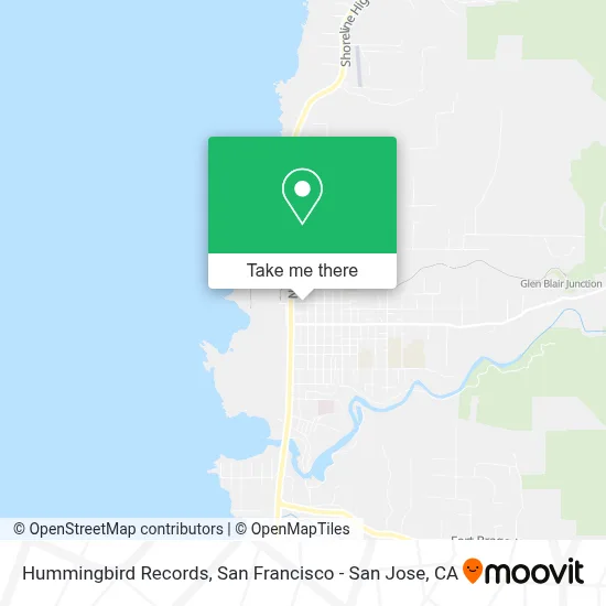 Hummingbird Records map