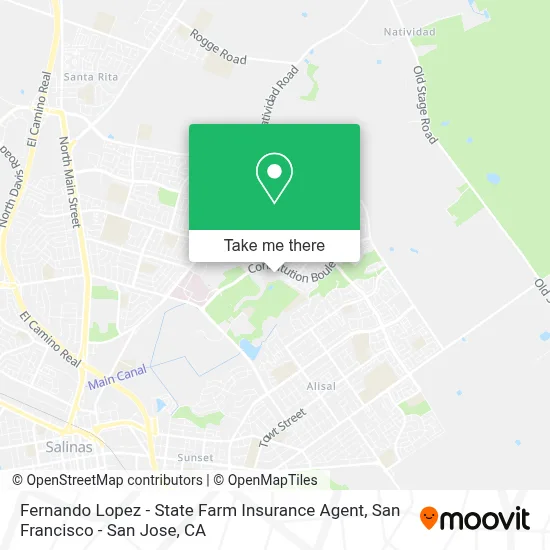 Fernando Lopez - State Farm Insurance Agent map