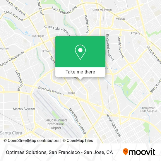 Optimas Solutions map
