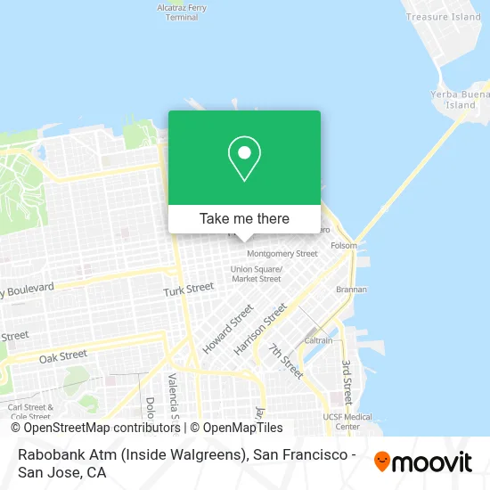 Rabobank Atm (Inside Walgreens) map
