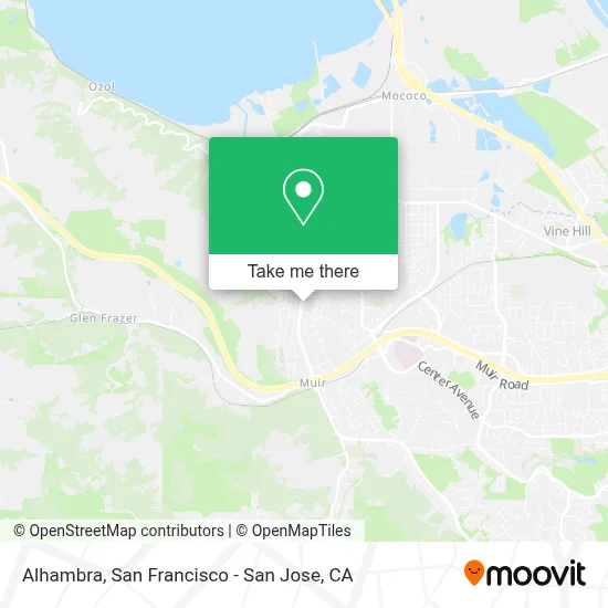 Alhambra map