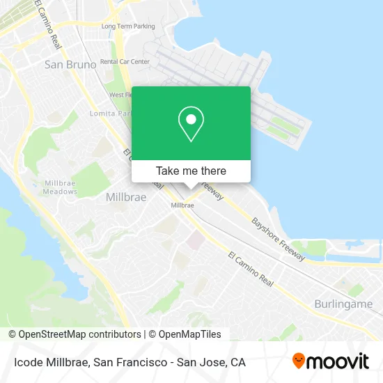 Icode Millbrae map