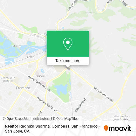 Realtor Radhika Sharma, Compass map