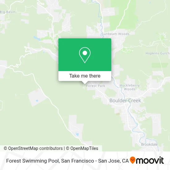 Forest Swimming Pool map