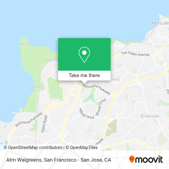 Atm Walgreens map