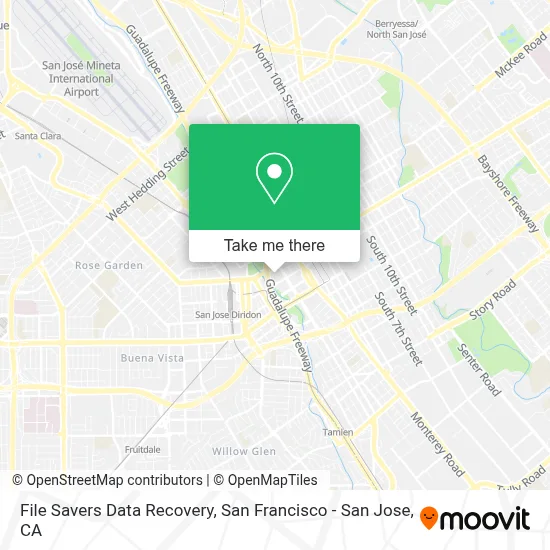 File Savers Data Recovery map
