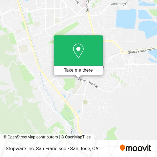 Stopware Inc map
