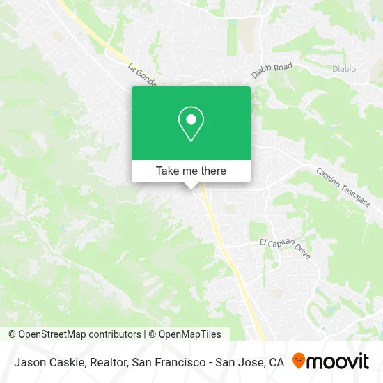 Jason Caskie, Realtor map