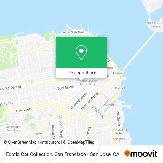 Exotic Car Collection map
