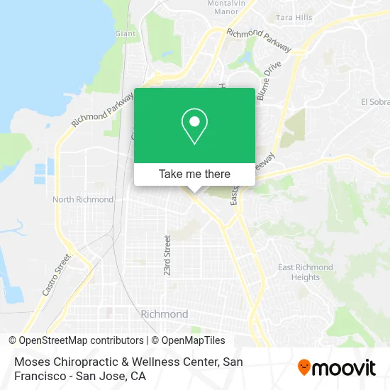 Moses Chiropractic & Wellness Center map