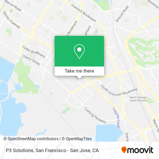P3 Solutions map