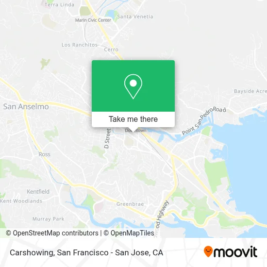 Carshowing map