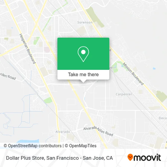 Dollar Plus Store map