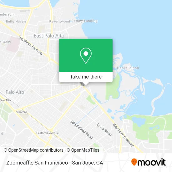Zoomcaffe map