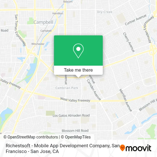 Richestsoft - Mobile App Development Company map