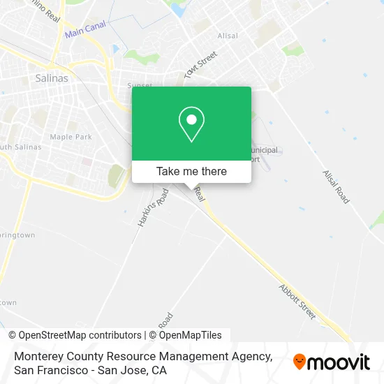 Monterey County Resource Management Agency map