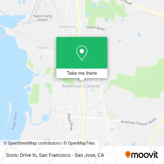 Sonic Drive In map