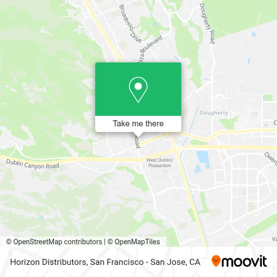 Horizon Distributors map