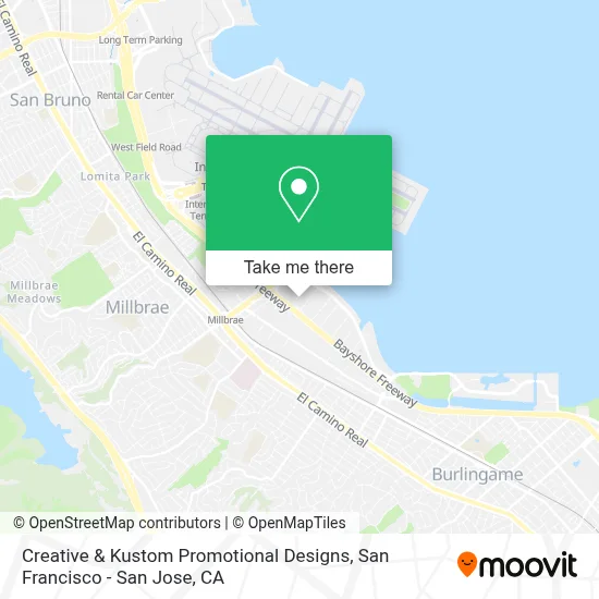 Creative & Kustom Promotional Designs map