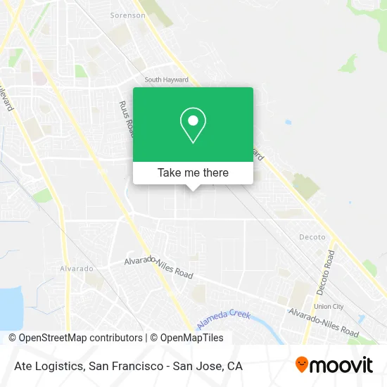 Ate Logistics map
