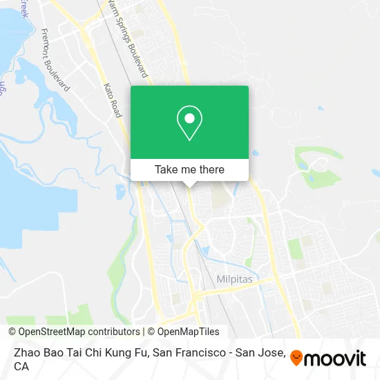 Zhao Bao Tai Chi Kung Fu map