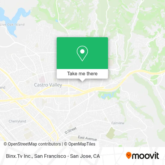 Binx.Tv Inc. map